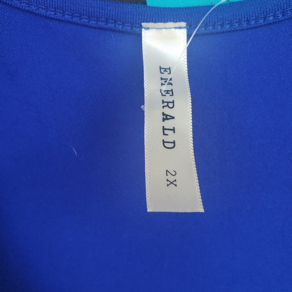 Blue Lace Tunic Top - Picture 5 of 6